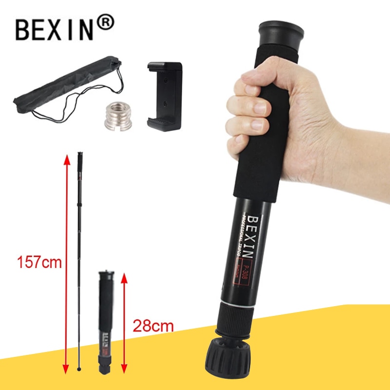 BEXIN ˷̴  ﰢ , 淮 ī޶  ĵ, Unipod P308C P308D, и  е , 28cm